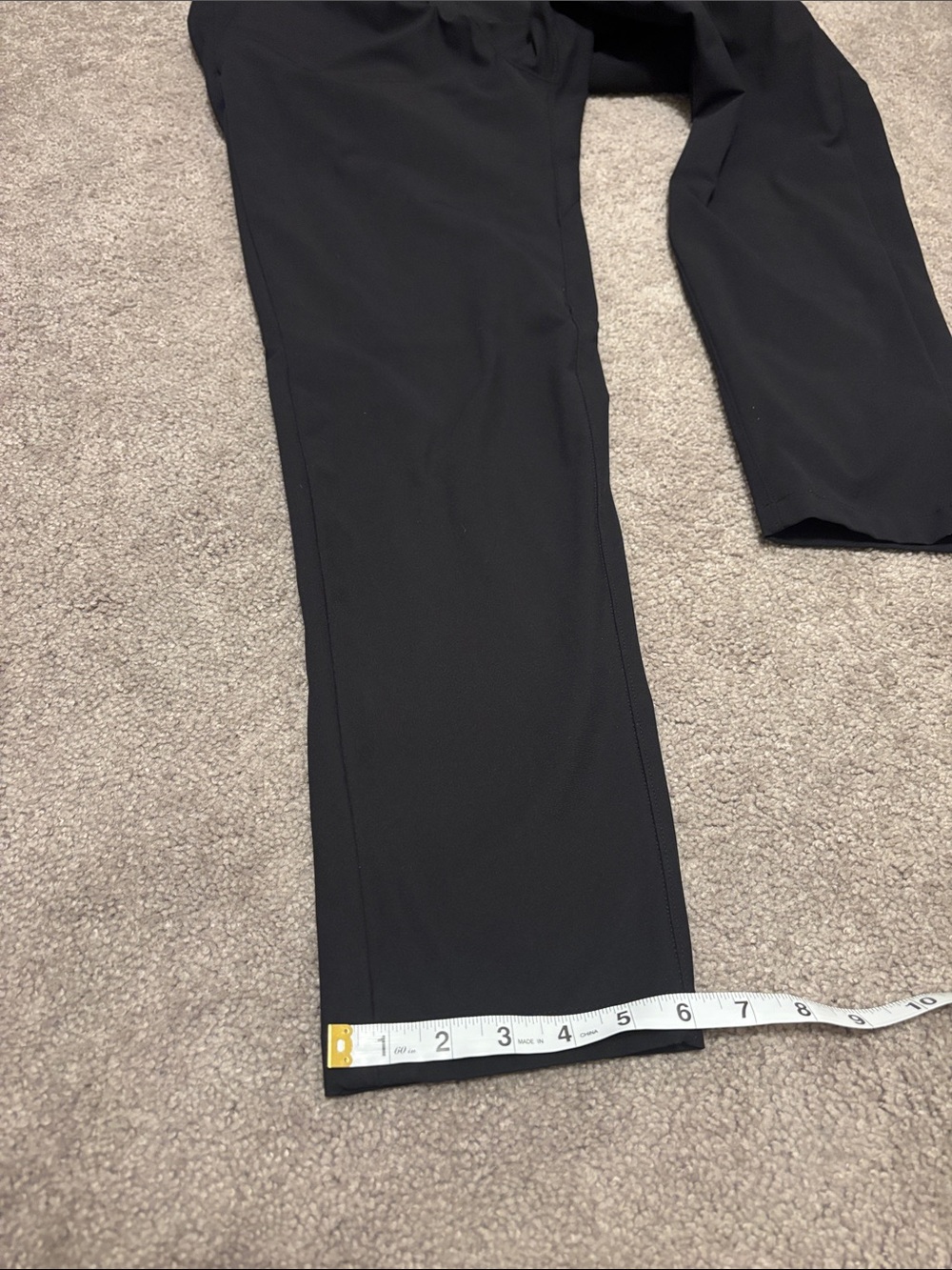 lululemon athletica Men's Black slacks - Picture 6 of 8